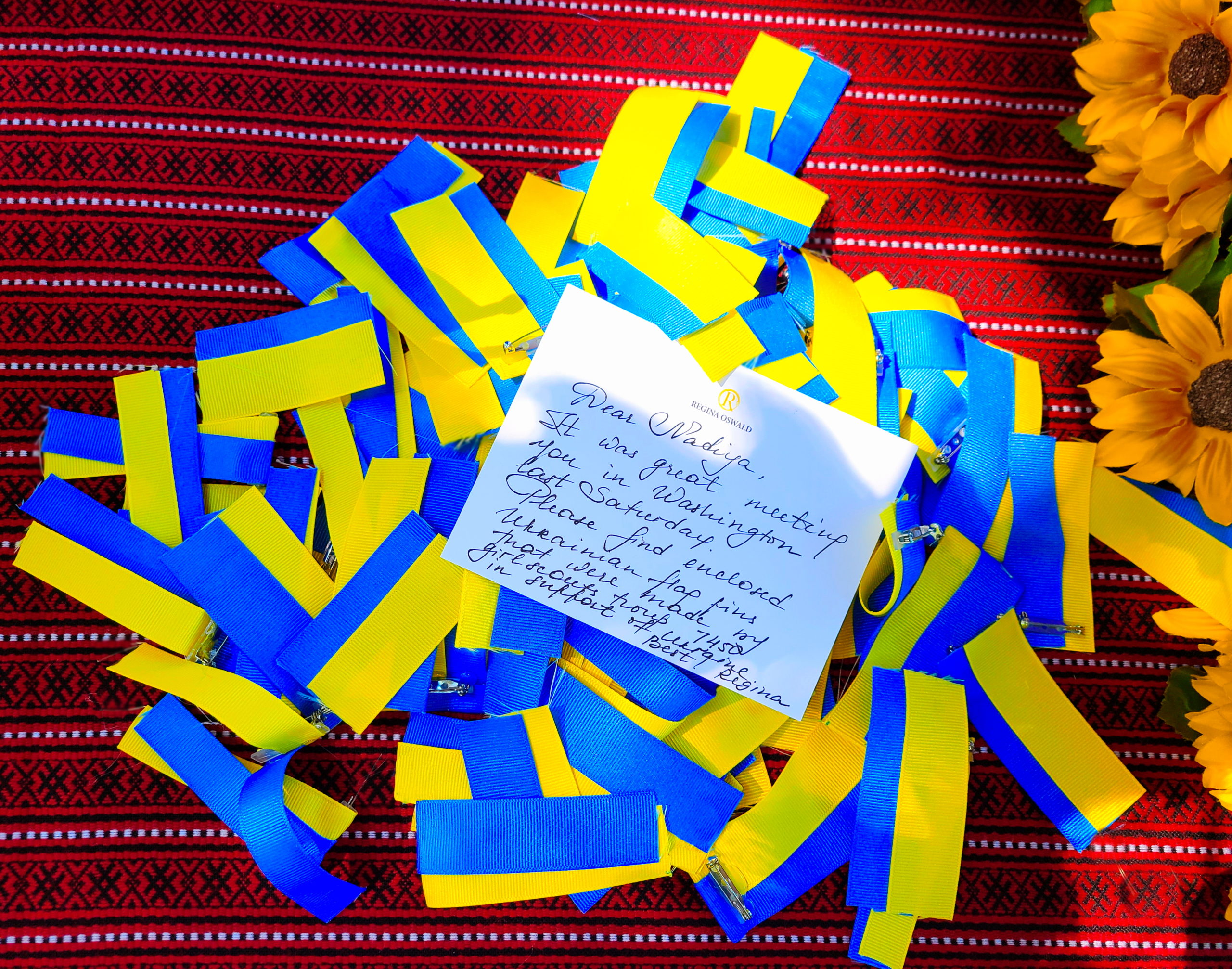 Thank you, Girl Scouts Troup #7450!