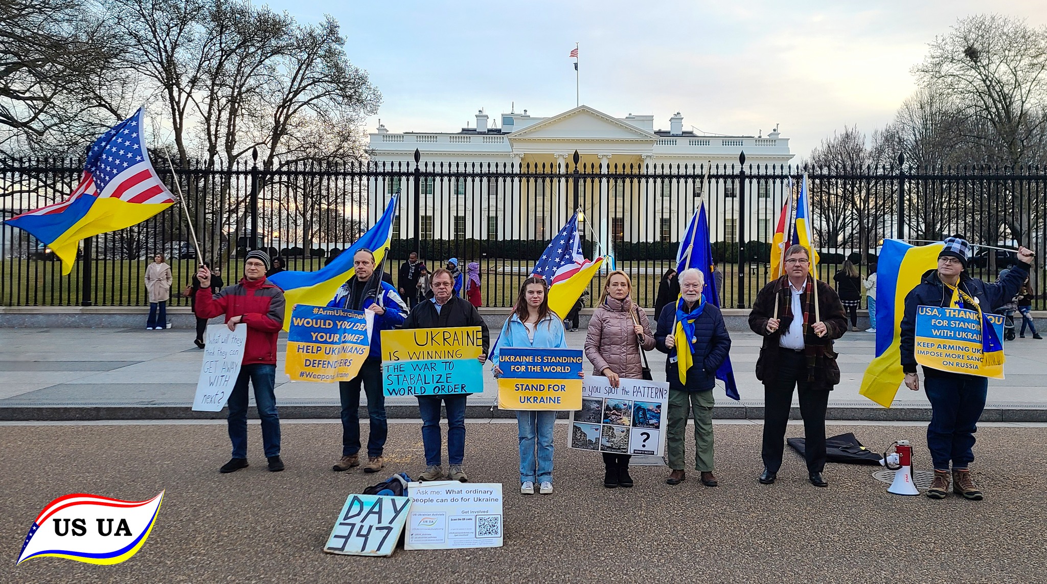 The 50th Week of USUA Daily White House Rallies The 50th Week of USUA Daily White House Rallies