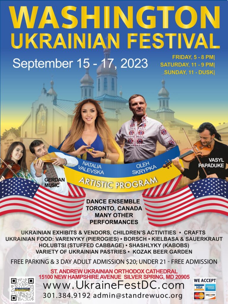 Washington Ukrainian Festival US Ukrainian Activists