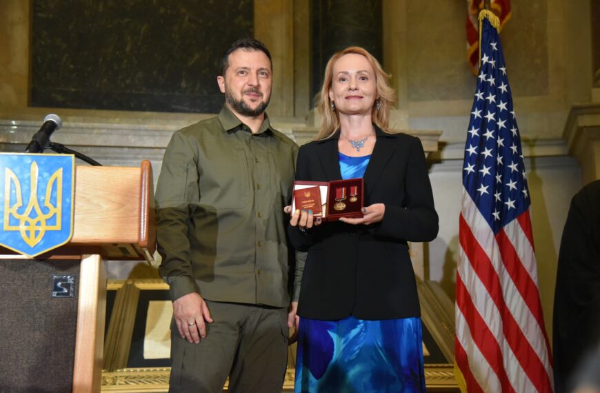 USUA President N. Shaporynska Received Order of Merit