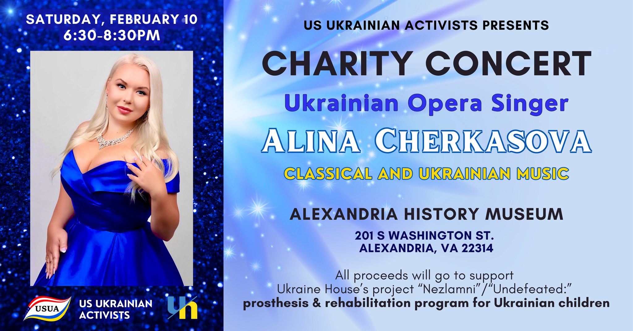 10-Feb-2024 Alina Cherkasova Charity Concert