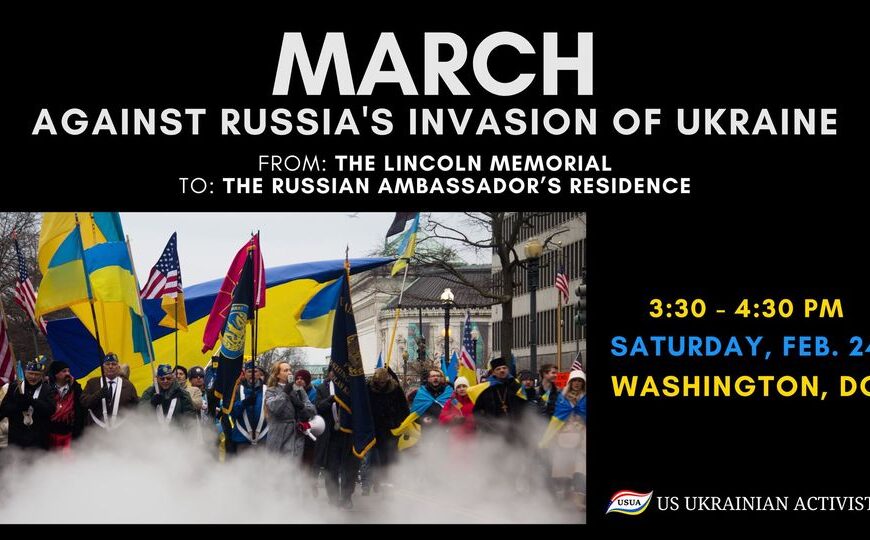 2024-02-24 March Against Russia’s Invasion of Ukraine