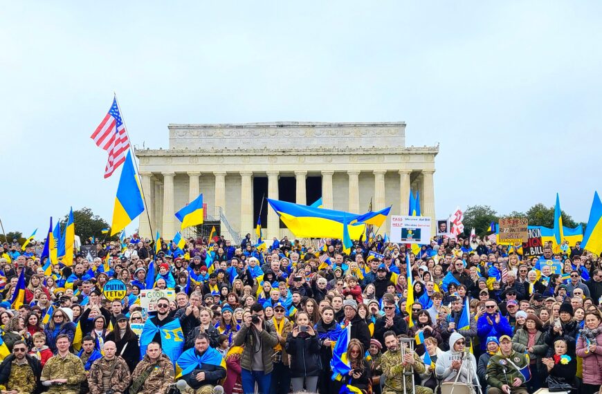 2 Years of russia’s Full-Scale War Against Ukraine – Rally and March in Washington, D.C. on February
