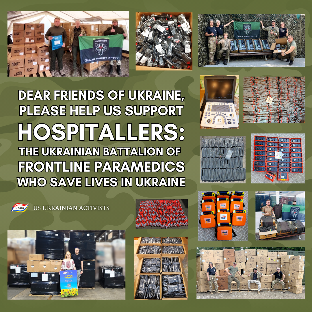 Support Ukrainian Frontline Paramedics Hospitallers Support Ukrainian Frontline Paramedics Hospitallers