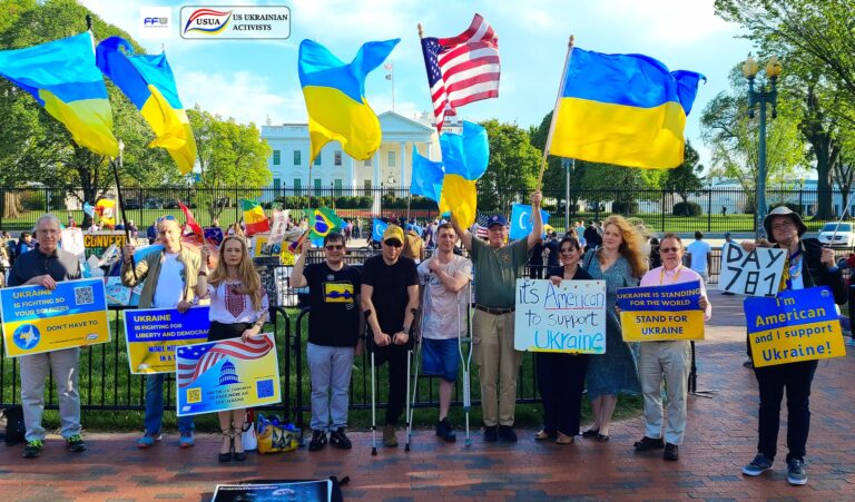 Ukrainian Veterans Joined USUA Rally