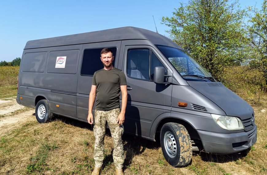 Project Workshop on Wheels to support Ukrainian Warriors