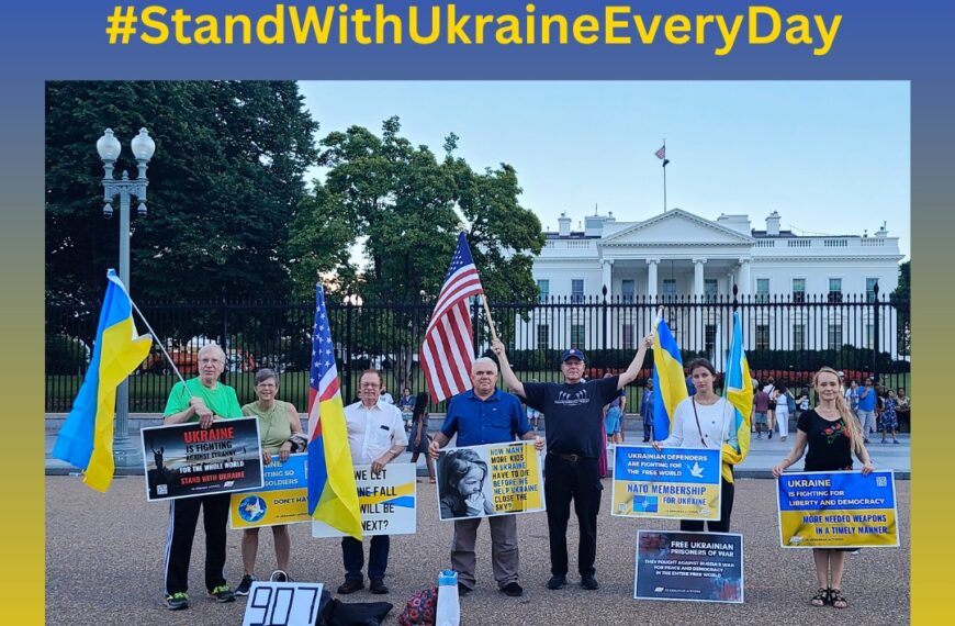 USUA Weekend White House Rally #StandWithUkraineEveryDay