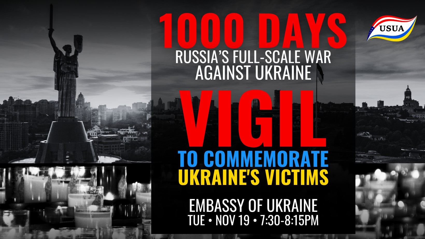 Vigil: 1000 Days of Full-Scale War Against Ukraine Vigil: 1000 Days of Full-Scale War Against Ukraine