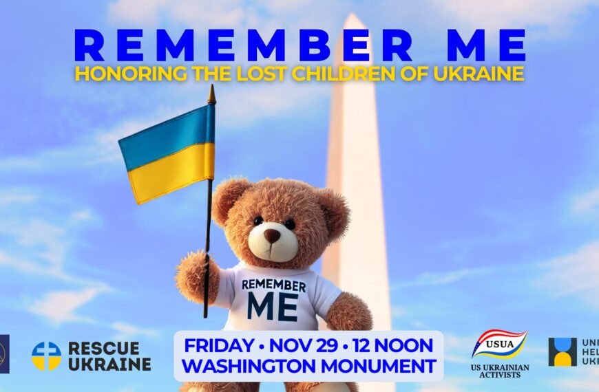 2024-11-29 Memorial Honoring the Lost Children of Ukraine