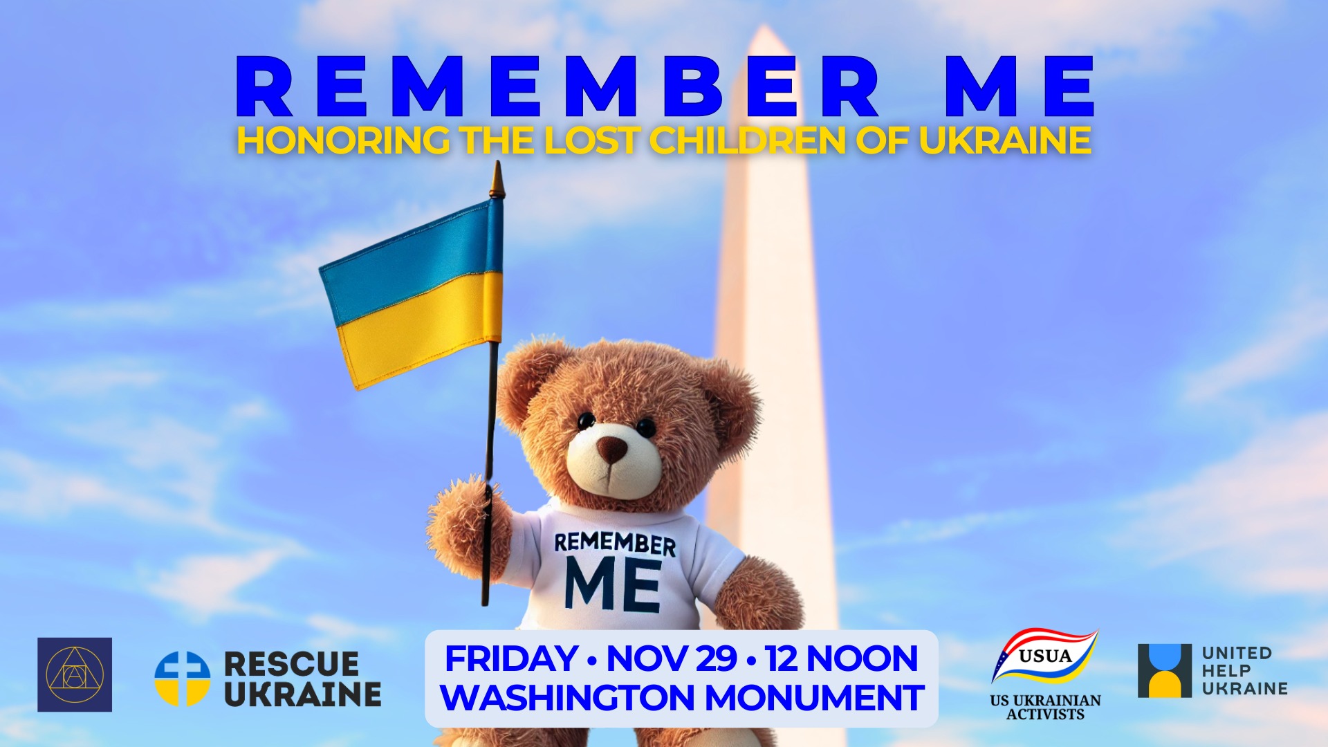 Announcement: Memorial Honoring the Lost Children of Ukraine Announcement: Memorial Honoring the Lost Children of Ukraine