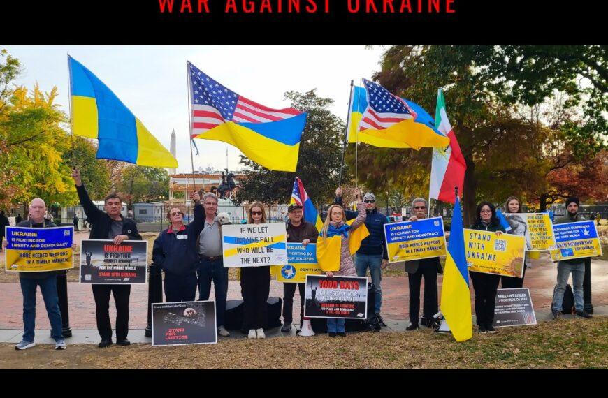 USUA White House Rally: 1000 Days of Full-Scale War Against Ukraine