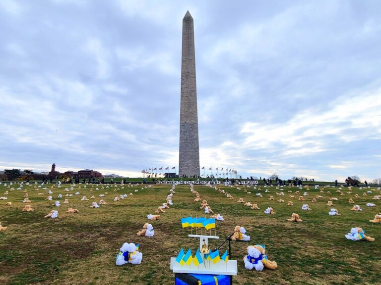 REPORT: Memorial Honoring the Lost Children of Ukraine