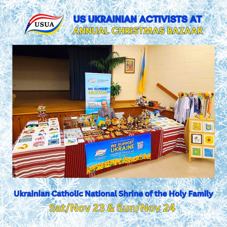 2024/11/23&24 USUA at the Christmas Bazaar of the UCNS