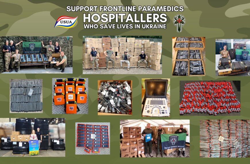 Support Frontline Paramedis Hospitallers