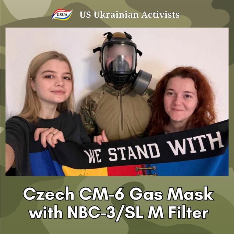 CM-6 Gas Mask with a NBC-3/SL M Filter for UA Defender