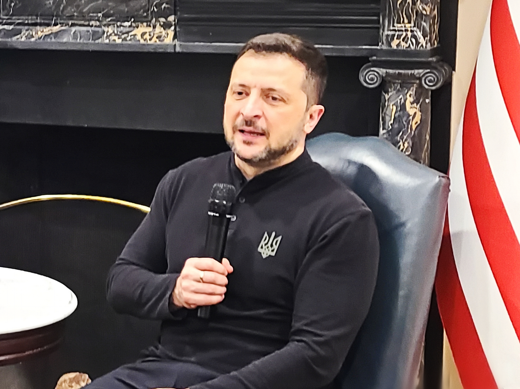 Meeting with Ukraine’s President Volodymyr Zelensky