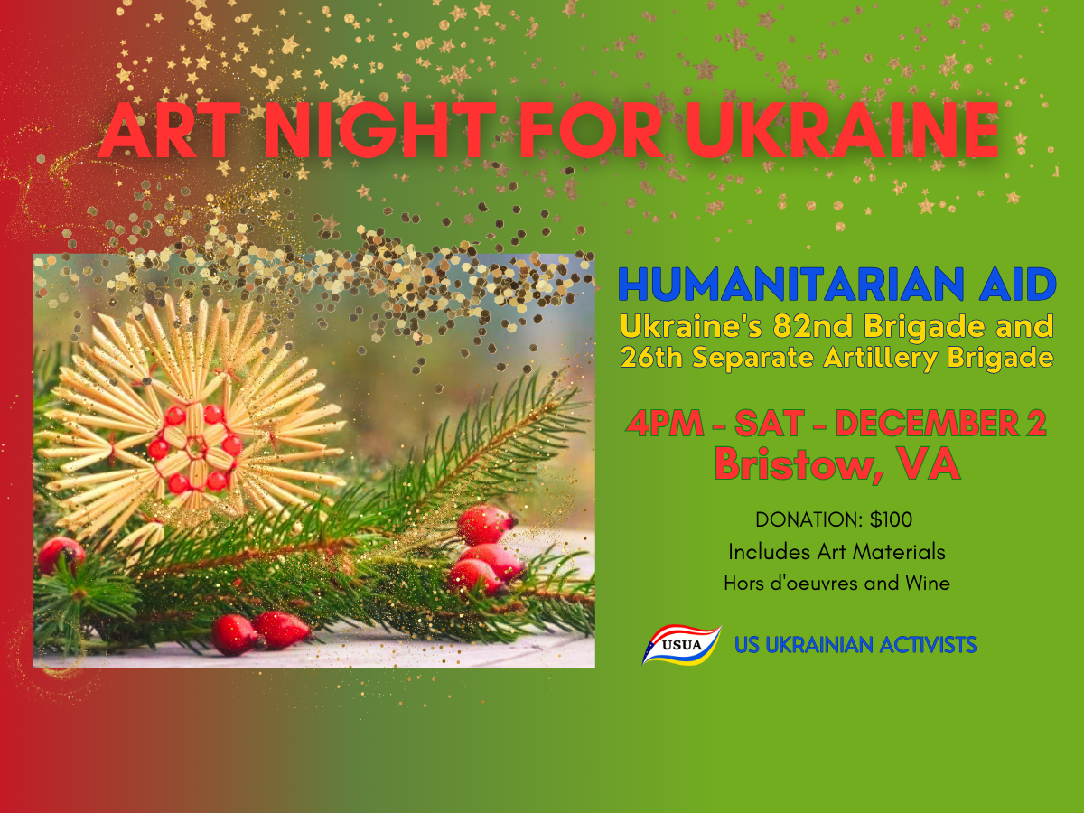 REPORT: Art Night Fundraiser for Ukraine REPORT: Art Night Fundraiser for Ukraine