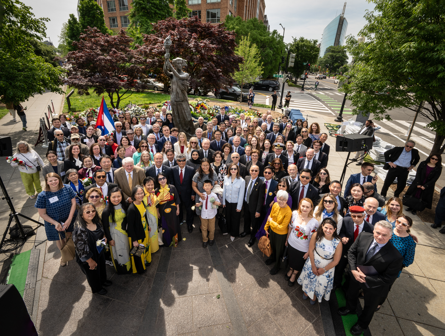 Roll Call of Nations Wreath Ceremony at VOC Memorial Roll Call of Nations Wreath Ceremony at VOC Memorial