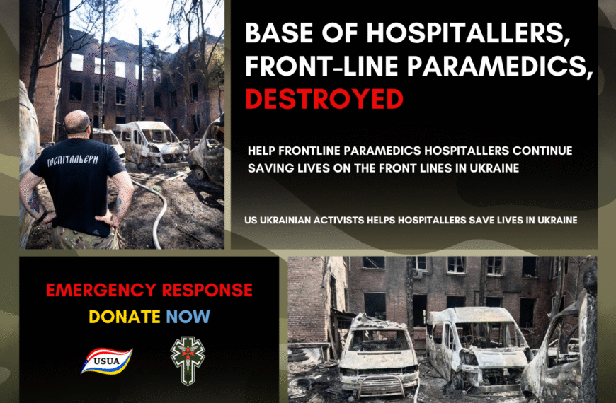Emergency Response to Rebuild Front-line Paramedics Hospitallers’ Base