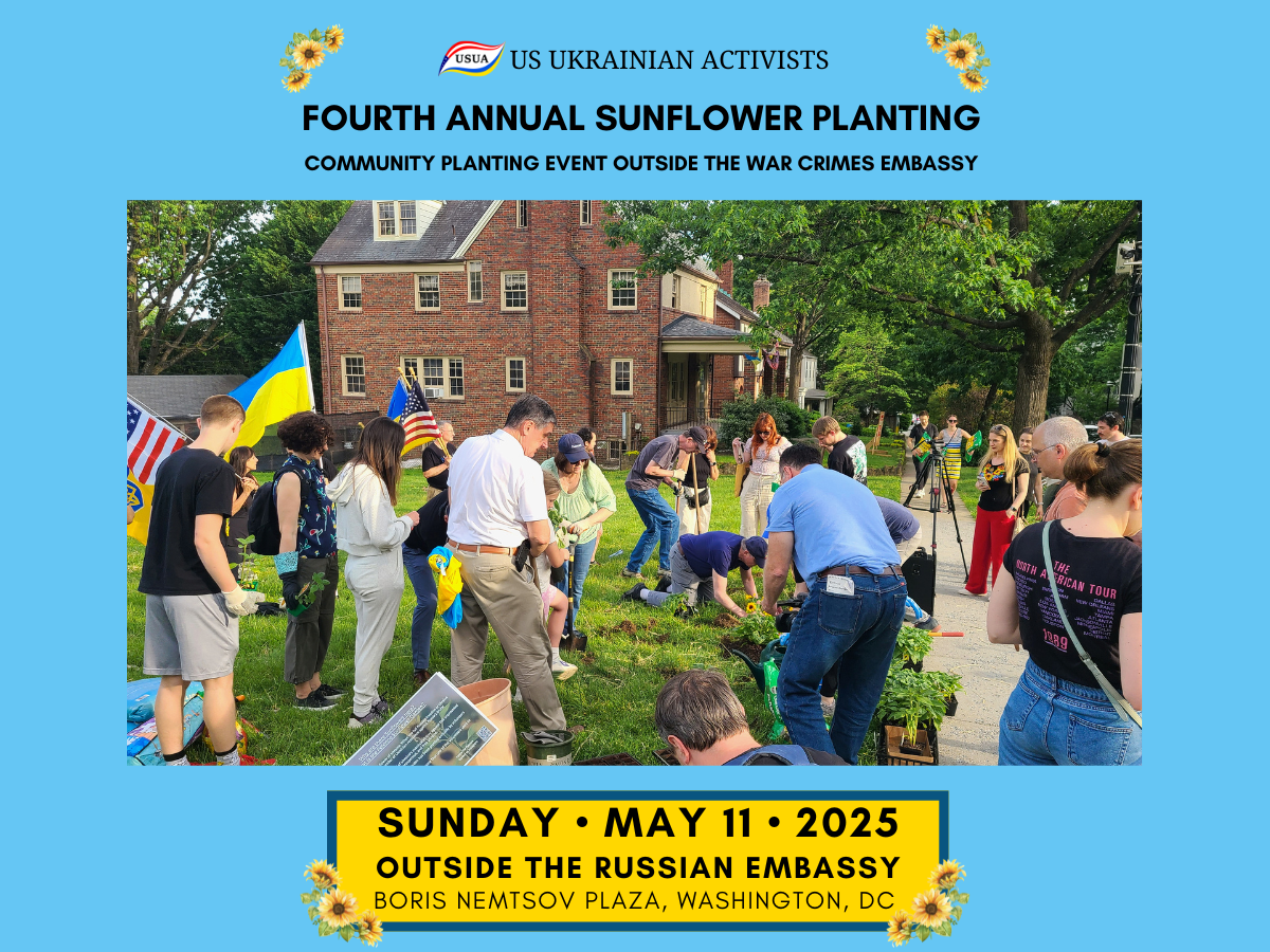 USUA in the Media: UKRINFORM – Fourth Annual Sunflower Planting