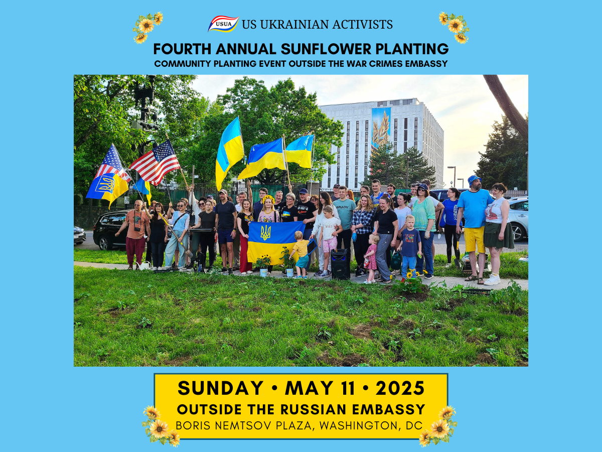 REPORT: Fourth Annual Sunflower Planting – Washington D.C.