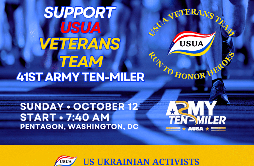 EVENT: Support the USUA Veterans Team at the 2025 Army Ten-Miler