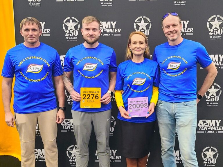 Meeting with Ukrainian Veteran Yurii Tsyntylevych from the USUA Veterans Team