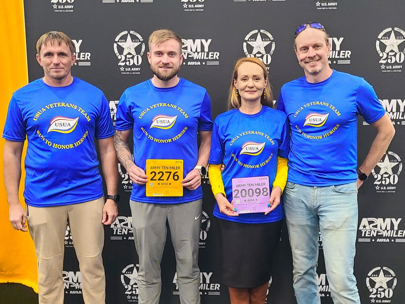 Meeting with Ukrainian Veteran Yurii Tsyntylevych from the USUA Veterans Team Meeting with Ukrainian Veteran Yurii Tsyntylevych from the USUA Veterans Team