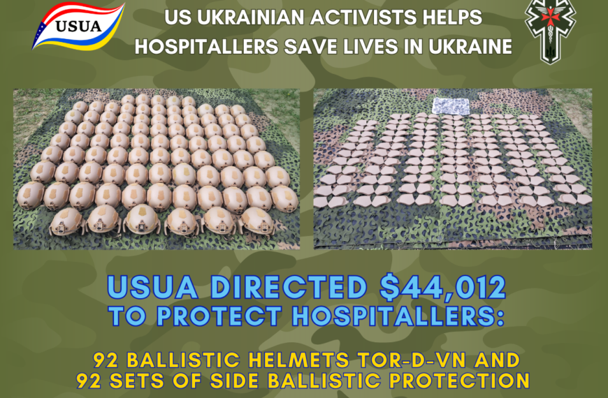 USUA Directed $44,000 to Protect Hospitallers Paramedics