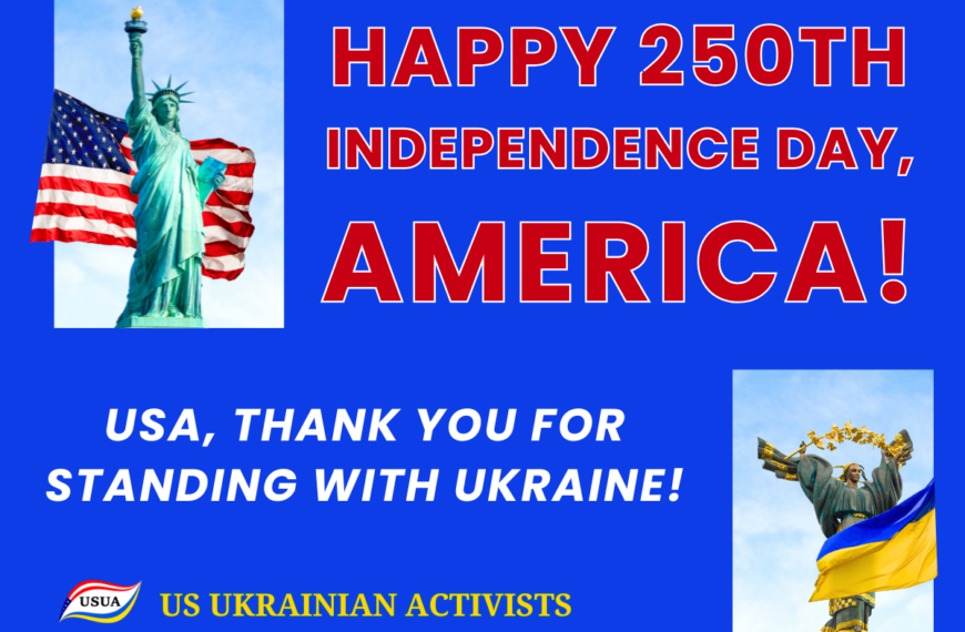 Happy 250th Independence Day, Dear America!