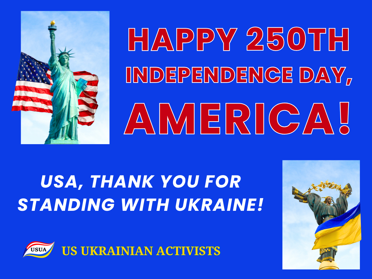 Happy 250th Independence Day, Dear America! Happy 250th Independence Day, Dear America!