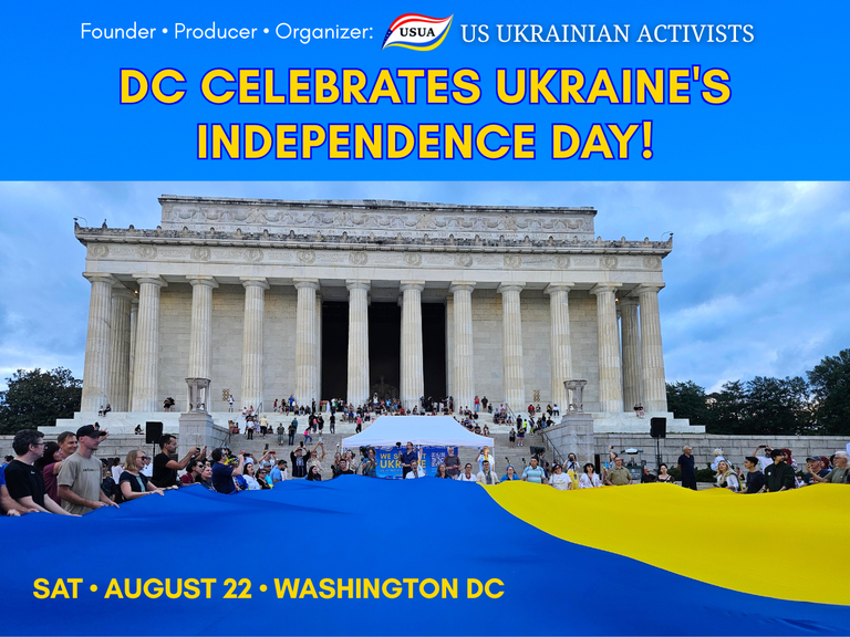A Powerful Celebration of Ukraine’s 35th Independence Anniversary in the Heart of Washington, D.C.